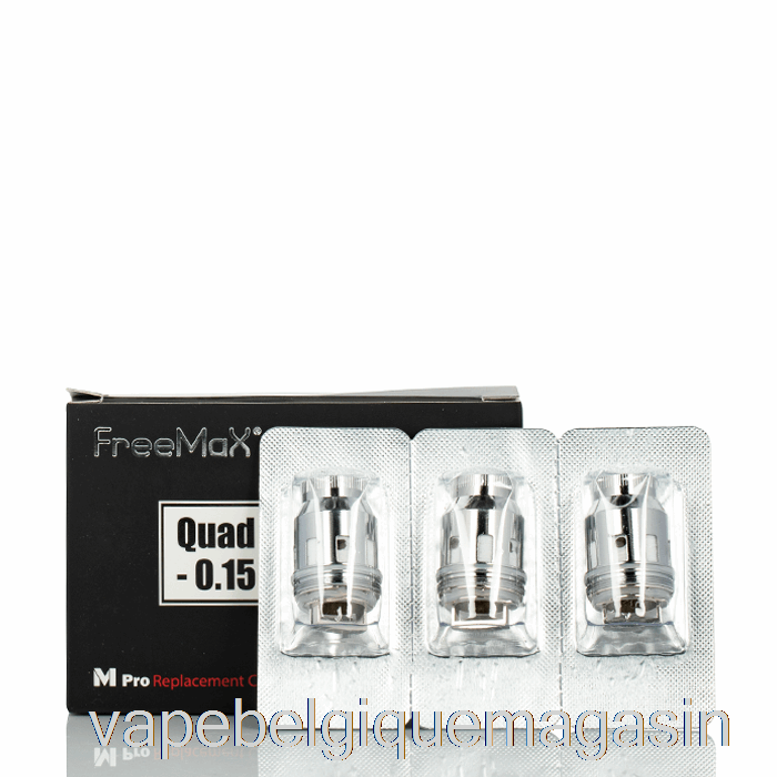 Vape Jetable Freemax Fireluke Mesh Pro Bobines De Remplacement 0.15ohm Kanthal Quad Mesh Coils